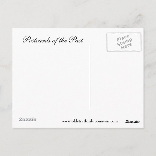 Oud Comic-Briefkaart - High Tide Briefkaart (Achterkant)