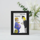 Oud Comic Briefkaart - Knikkers! (Staand voorkant)