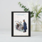 Oud Comic Briefkaart - U-Boats (Staand voorkant)