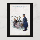 Oud Comic Briefkaart - U-Boats (Voorkant)