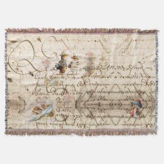 oud dagblad ( collectie ) deken (Voorkant)