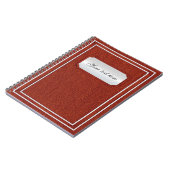 Oud dekblad notitieboek (Linkerzijde)