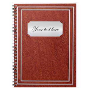 Oud dekblad notitieboek