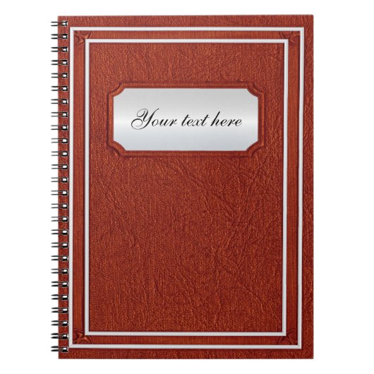 Oud dekblad notitieboek (Voorkant)