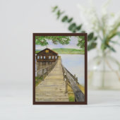 Oud Dock/Point Reyes, CA - Mini Collectibles Briefkaart (Staand voorkant)