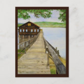 Oud Dock/Point Reyes, CA - Mini Collectibles Briefkaart (Voorkant)
