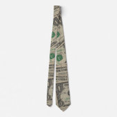 Oud Dollar Feest Stropdas (Achterkant)