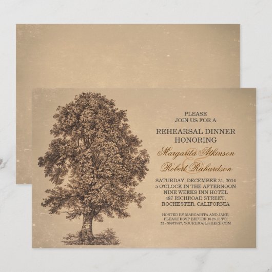  oud - drietuizend maal uitgenodigd voor een repet kaart (Voorkant / Achterkant)