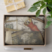 oud e-mail Ephemera-debetpapier Tissuepapier (Geschenk)