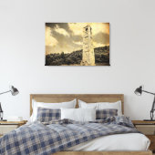 OUD EFFECT FOTO op middeleeuwse towercanvasafdruk Canvas Afdruk (Insitu (Slaapkamer))