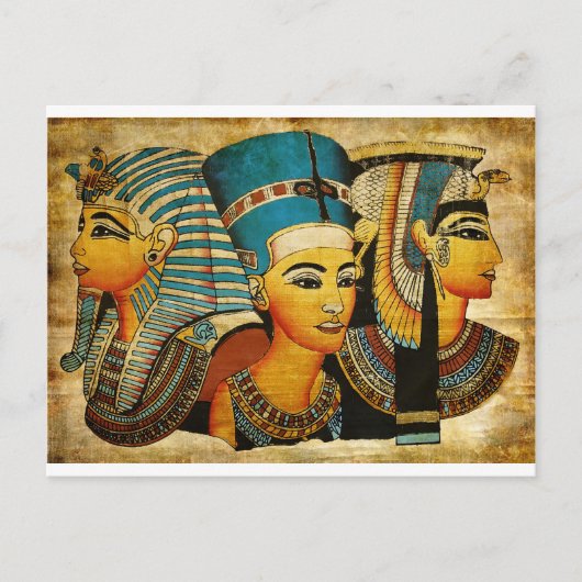 Oud Egypte 3 Briefkaart (Voorkant)