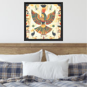 Oud Egypte Canvas Afdruk (Insitu (Slaapkamer))
