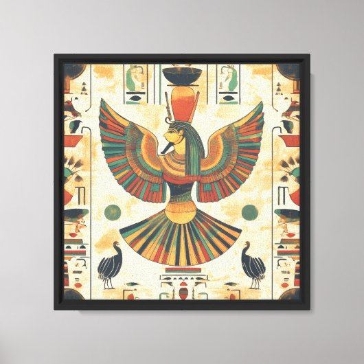 Oud Egypte Canvas Afdruk (Voorkant)