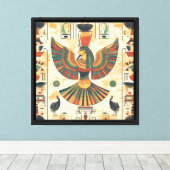 Oud Egypte Canvas Afdruk (Insitu (Houten vloer))