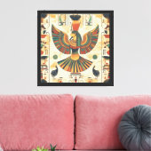 Oud Egypte Canvas Afdruk (Insitu (Woonkamer))