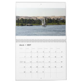 Oud Egypte met piramides, Sfinx Tempels Kalender (Mar 2027)