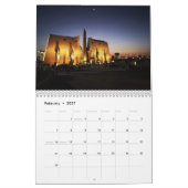 Oud Egypte met piramides, Sfinx Tempels Kalender (Feb 2027)