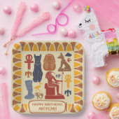 Oud Egypte Theme Custom Party Papieren Bordje (Feest)
