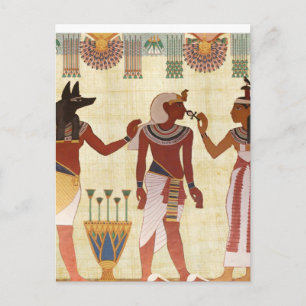 Oud, Egyptian art style postcards Briefkaart