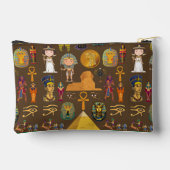Oud Egyptisch Hiëroglief -Patroonsymbool Etui (Achterkant)