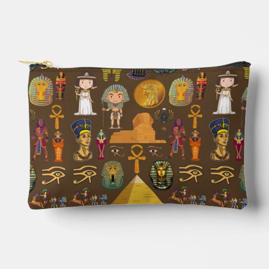 Oud Egyptisch Hiëroglief -Patroonsymbool Etui (Voorkant)