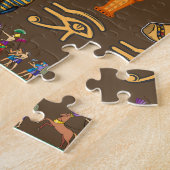Oud Egyptisch hiëroglief -Patroonsymbool  Legpuzzel (Zijkant)