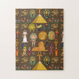 Oud Egyptisch hiëroglief -Patroonsymbool  Legpuzzel