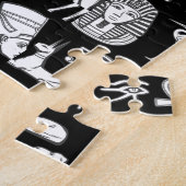 Oud-Egyptisch hiërogliefsymboolpatroon      Legpuzzel (Zijkant)