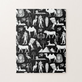 Oud-Egyptisch hiërogliefsymboolpatroon      Legpuzzel