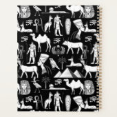 Oud-Egyptisch hiërogliefsymboolpatroon      Planner (Achterkant)