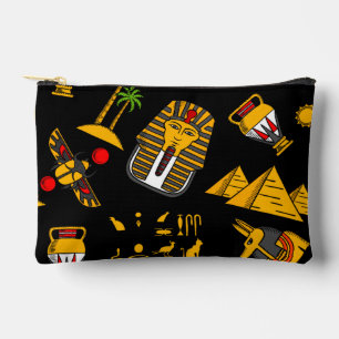 Oud Egyptisch hiëroglifisch patroon achtergrond Etui