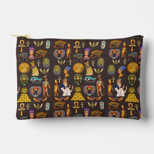 Oud Egyptisch hiëroglifisch patroon symbool Etui (Voorkant)