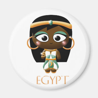 Oud Egyptisch Meisje Magneet