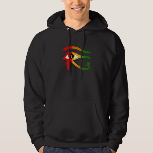 Oud-Egyptisch Oog van Horus Hoodie (Voorkant)
