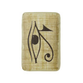 Oud Egyptisch Oog van Horus op Faux Papyrus Badmat (Voorkant Verticaal)