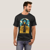 Oud-Egyptisch Oog van Horus Oud-Egyptische myt T-shirt (Voorkant volledig)