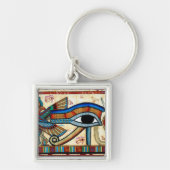 Oud-Egyptisch OOG VAN HORUS Wadjet Sleutelhanger (Voorkant)