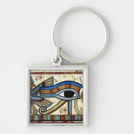 Oud-Egyptisch OOG VAN HORUS Wadjet Sleutelhanger (Voorkant)