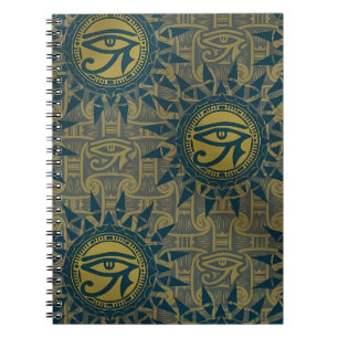 Oud Egyptisch Oog van Ra Zonnesymbool Notitieboek