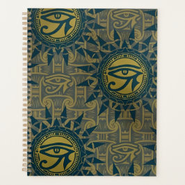 Oud Egyptisch Oog van Ra Zonnesymbool Planner