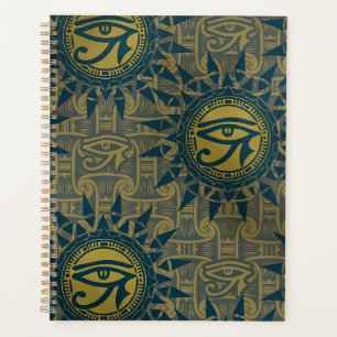 Oud Egyptisch Oog van Ra Zonnesymbool Planner