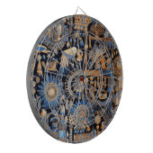 Oud Egyptisch Textiel Dartboard Dartbord (Voorkant Links)