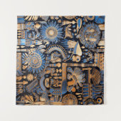 Oud-Egyptisch textieltapijt Wandkleed (Voorkant (horizontaal))