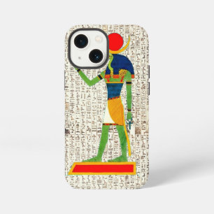 Oud Egyptische God Hiërogliefen Ontwerp iPhone 13 Mini Hoesje