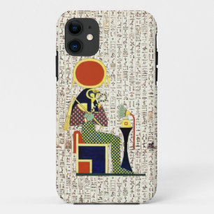 Oud Egyptische God Horus Hiërogliefen Ontwerp Case-Mate iPhone Case