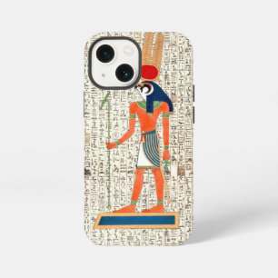 Oud-Egyptische God Horus Hiërogliefen Ontwerp iPhone 13 Mini Hoesje