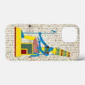 Oud-Egyptische God Osiris hiërogliefen ontwerp Case-Mate iPhone Case (Achterkant (horizontaal))