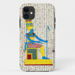 Oud-Egyptische God Osiris hiërogliefen ontwerp Case-Mate iPhone Case