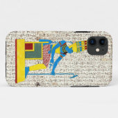 Oud-Egyptische God Osiris hiërogliefen ontwerp Case-Mate iPhone Case (Achterkant (horizontaal))