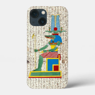 Oud-Egyptische God Sobek hiërogliefen ontwerp Case-Mate iPhone Case